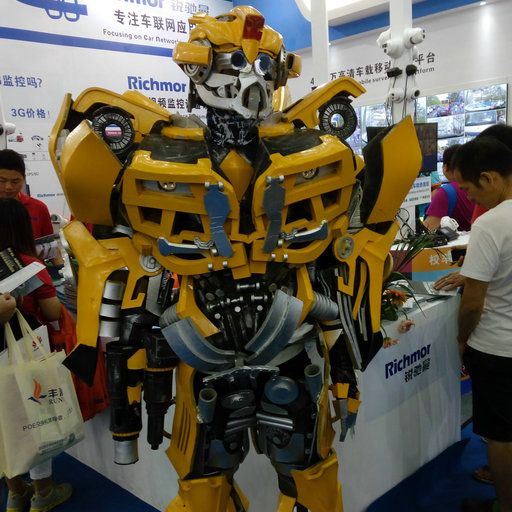2015年安博會(huì)營(yíng)銷圖片變形金剛機(jī)器人